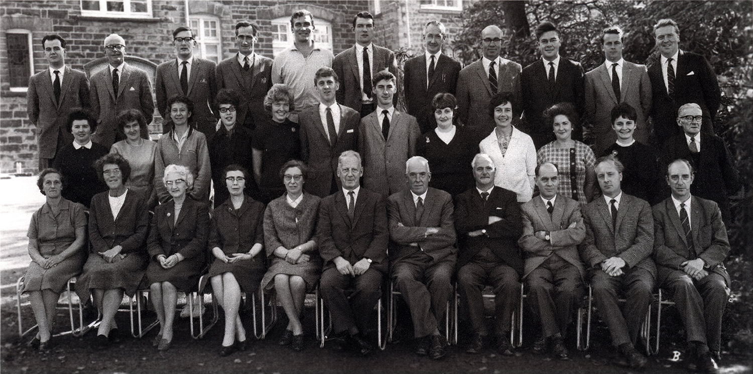 Staff in 1964 photo